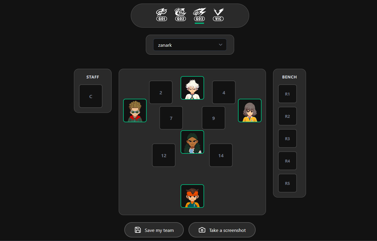 Team Builder Preview